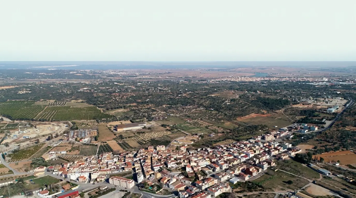 Foto en dron de Masdenverge para máxima velocidad en casa.